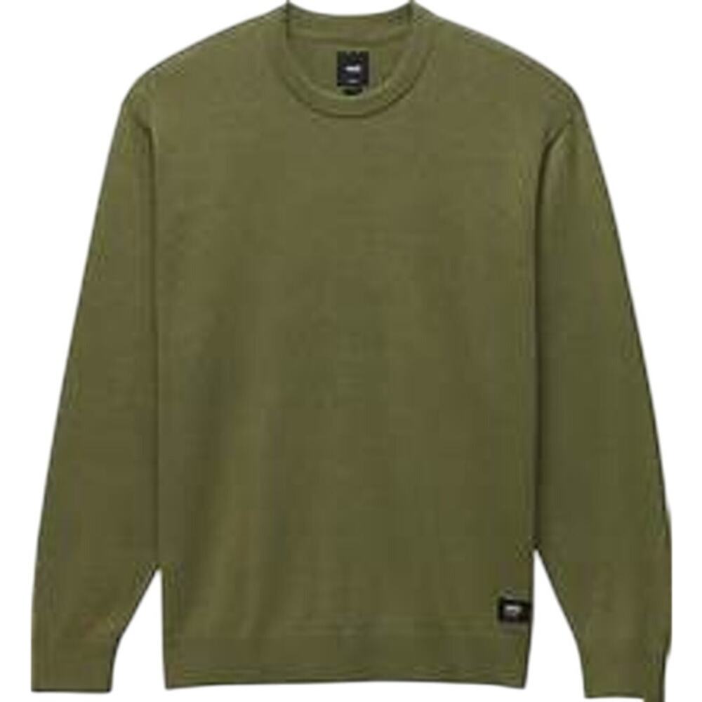 Vans Tacuba Solid Crewneck Sweater – Loden Green – Size S